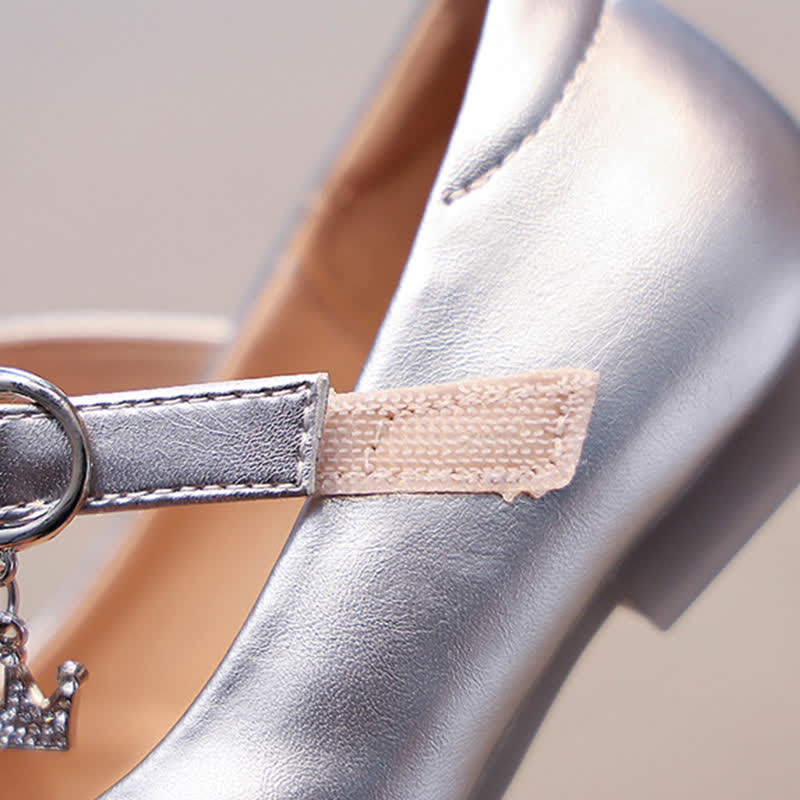 Solid Rhinestones Round Toe Flats  - image 6