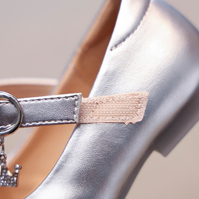 Solid Rhinestones Round Toe Flats  - image 6