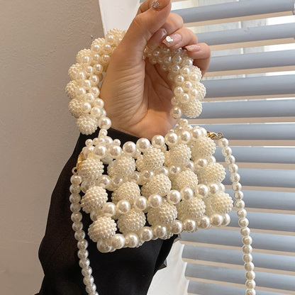 Solid With Pearls Bags - image 18