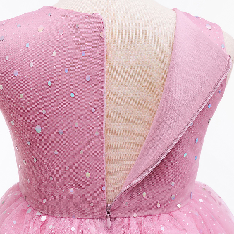 [Archive Sale] Lace Rosette Bow Sleeveless Mid-long Dresses - image 9