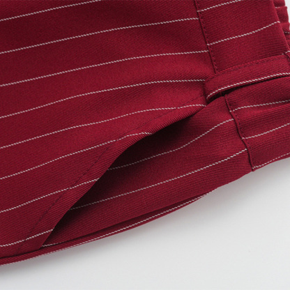 100% Cotton Bow Regular Sleeve Regular Formal Suit - image 24