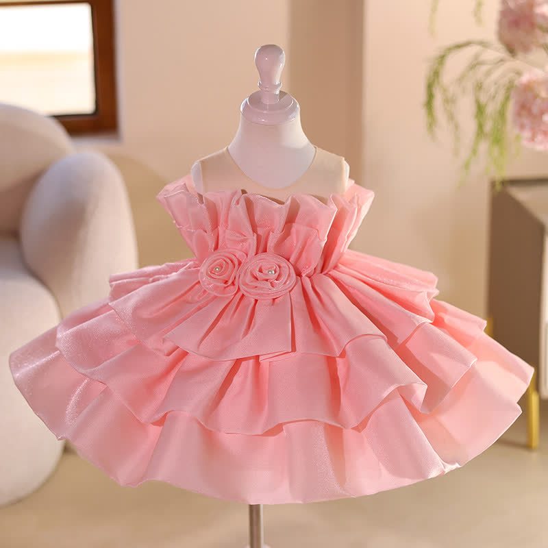 Organza Bow Sleeveless Midi Dresses - image 6