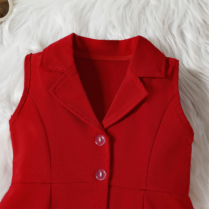 Cotton-Blend Sleeveless Two-piece Set - image 23