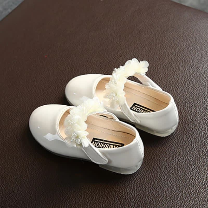 Solid Rosette Almond Toe Mary Janes - image 14