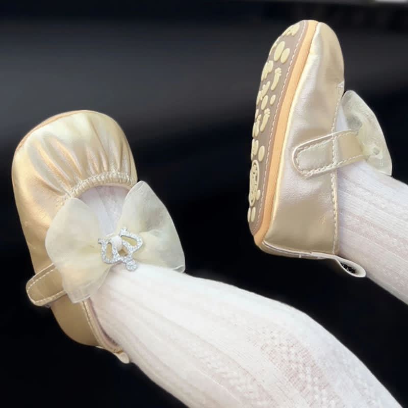 Solid Bow Ballet Round Toe Flats - image 6