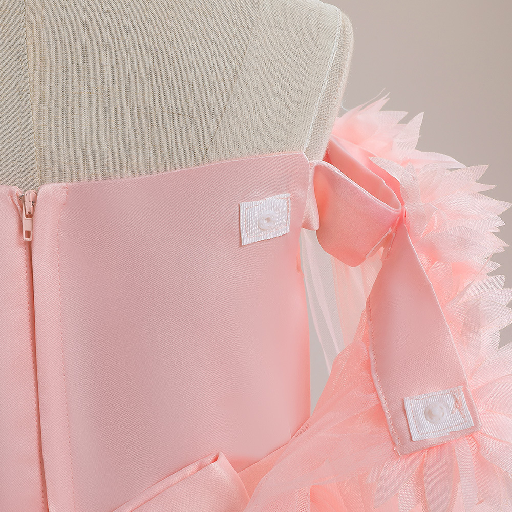 Mesh Rosette Sleeveless Midi Dresses - image 68