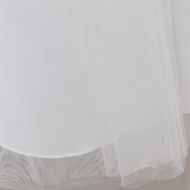 Satin & Mesh Bow Sleeveless Maxi Dresses - image 8