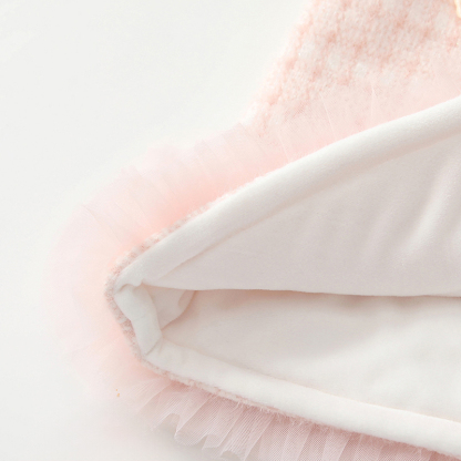 Woolen Fleece Embellished Sleeveless Regular Dresses&two-piece Set - image 17