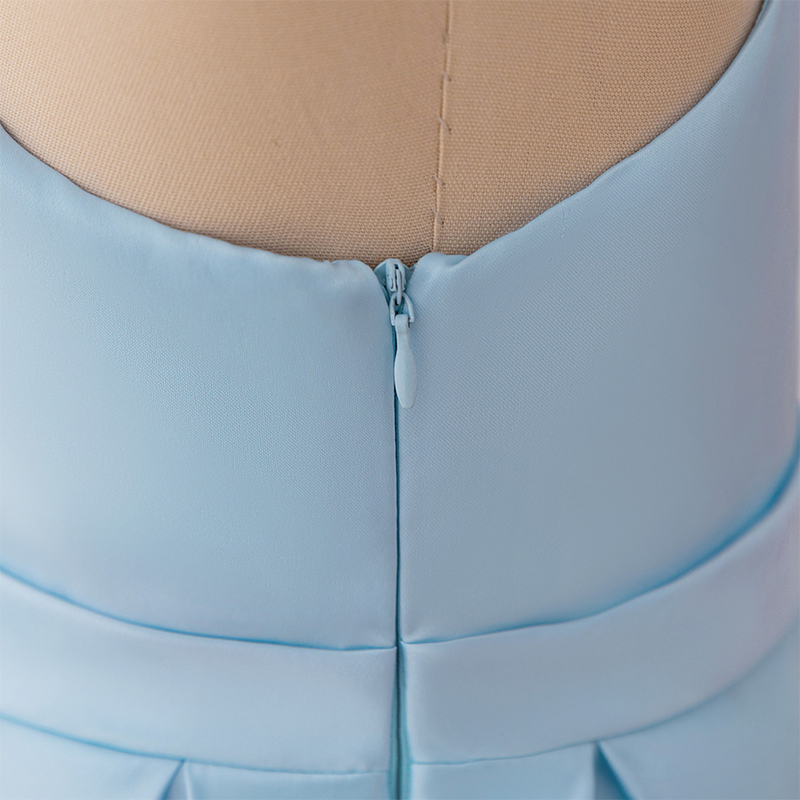 Satin Bow Sleeveless Maxi Dresses - image 11