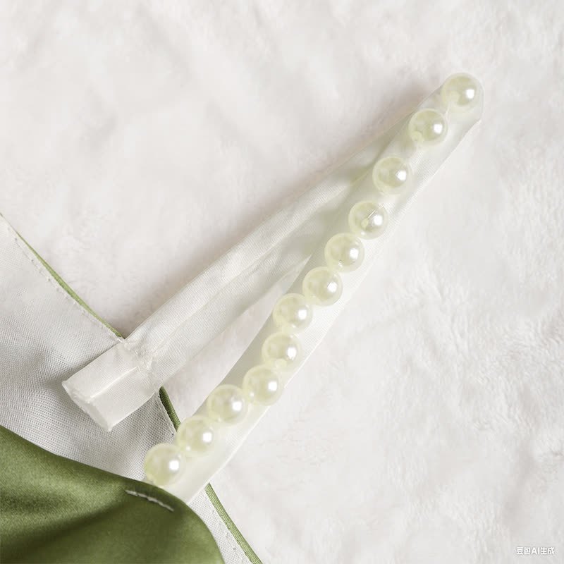 [Archive Sale] Satin Bow Sleeveless Midi Dresses - image 3