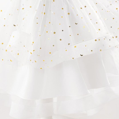 Sequins & Mesh Bow Sequins Sleeveless Maxi Dresses - image 15