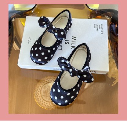 Polka Dots  Bow Round Toe  Mary Janes  - image 10