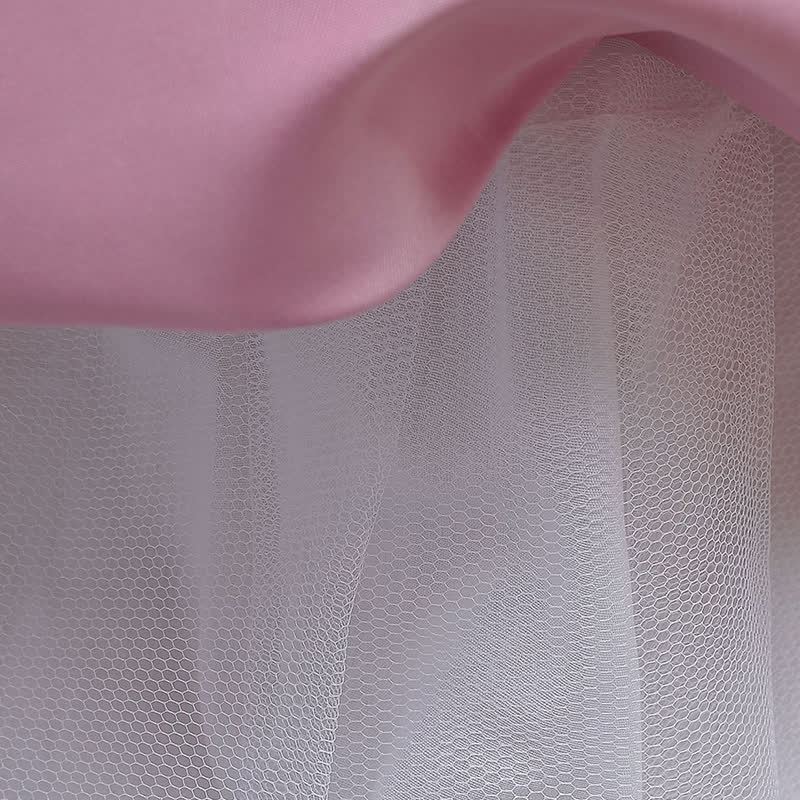 Mesh Lace Bow Sleeveless Maxi Dresses - image 11