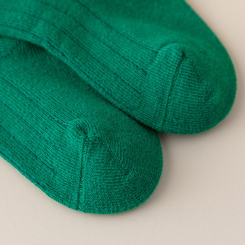 Solid With Bow Socks - image 6