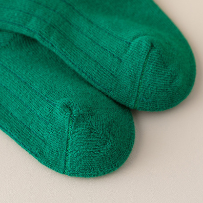 Solid With Bow Socks - image 6