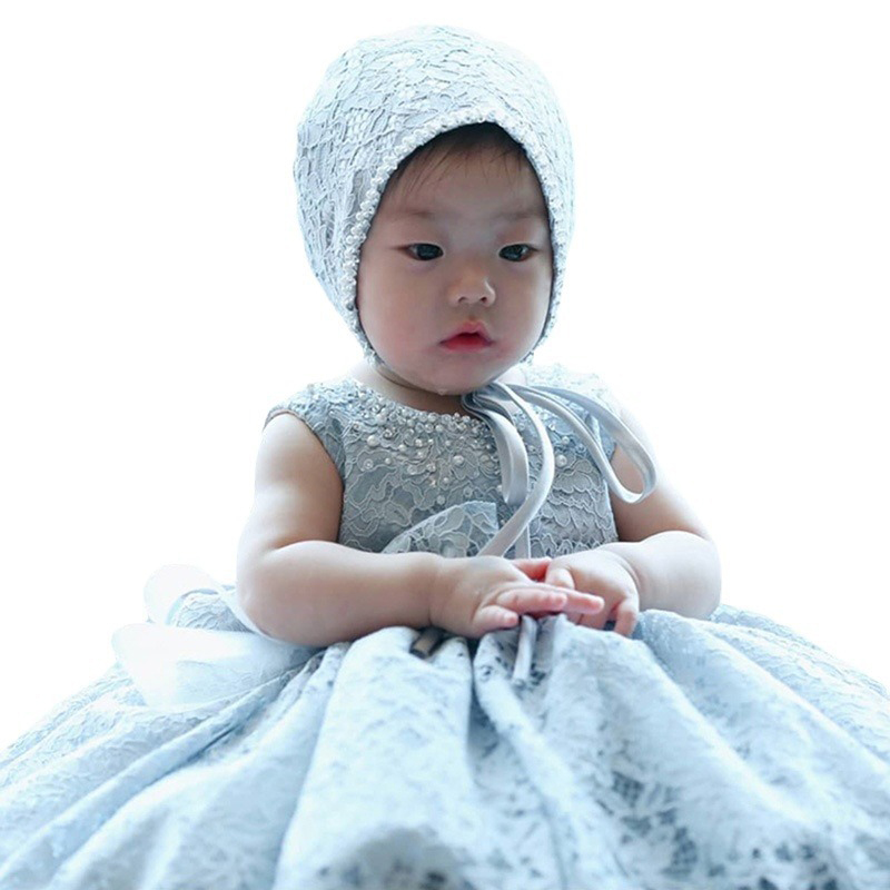 Lace Pearl Sleeveless Midi Dresses - image 5