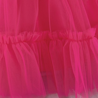 Mesh Bow Sleeveless Short Dresses - image 26