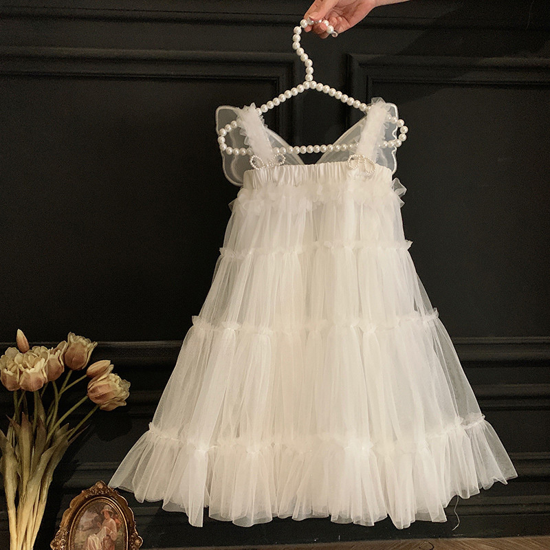 Mesh Butterfly Sleeveless Midi Dresses - image 3