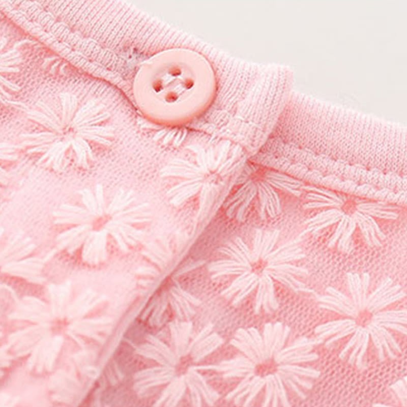 Cotton Lace Folds Long Sleeve Regular Bodysuit - image 9