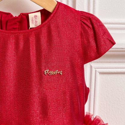 Twill & Mesh  Sleeveless Mid-long Dresses - image 37