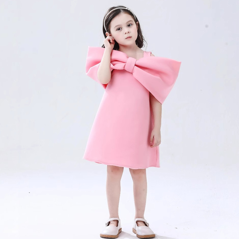 Satin Bow Sleeveless Regular Dresses - image 7