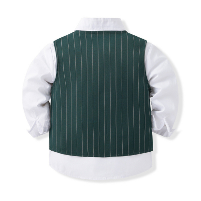 [Archive Sale] 100% Cotton Bow Regular Sleeve Regular Formal Suit - image 4