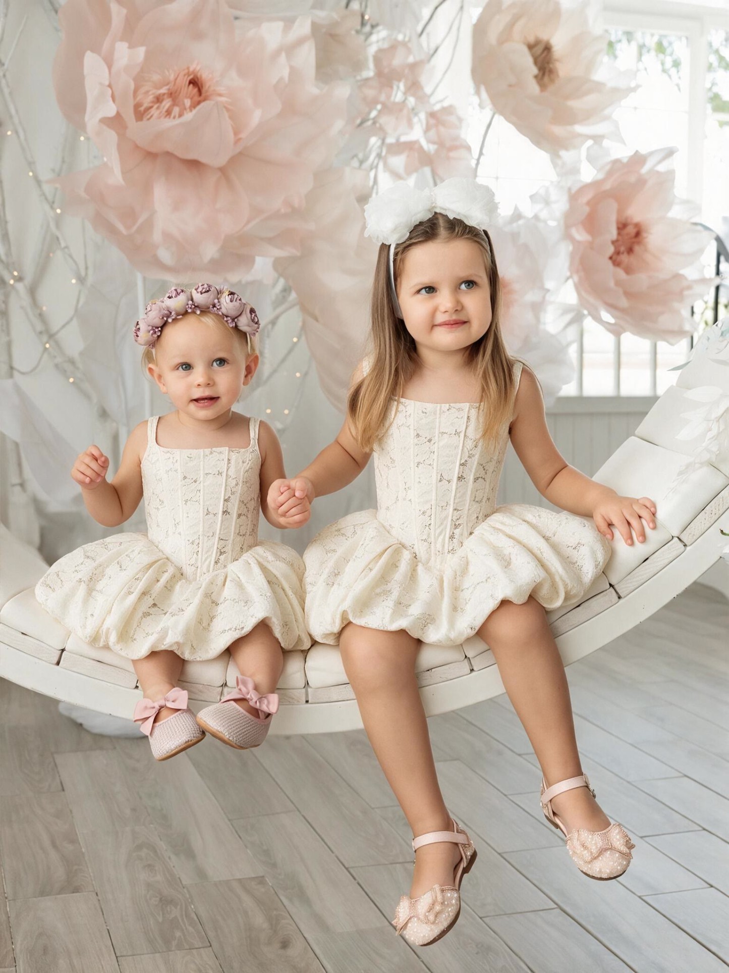 Lace Lace-up Sleeveless Short Two-piece Set Without Gloves - image 11