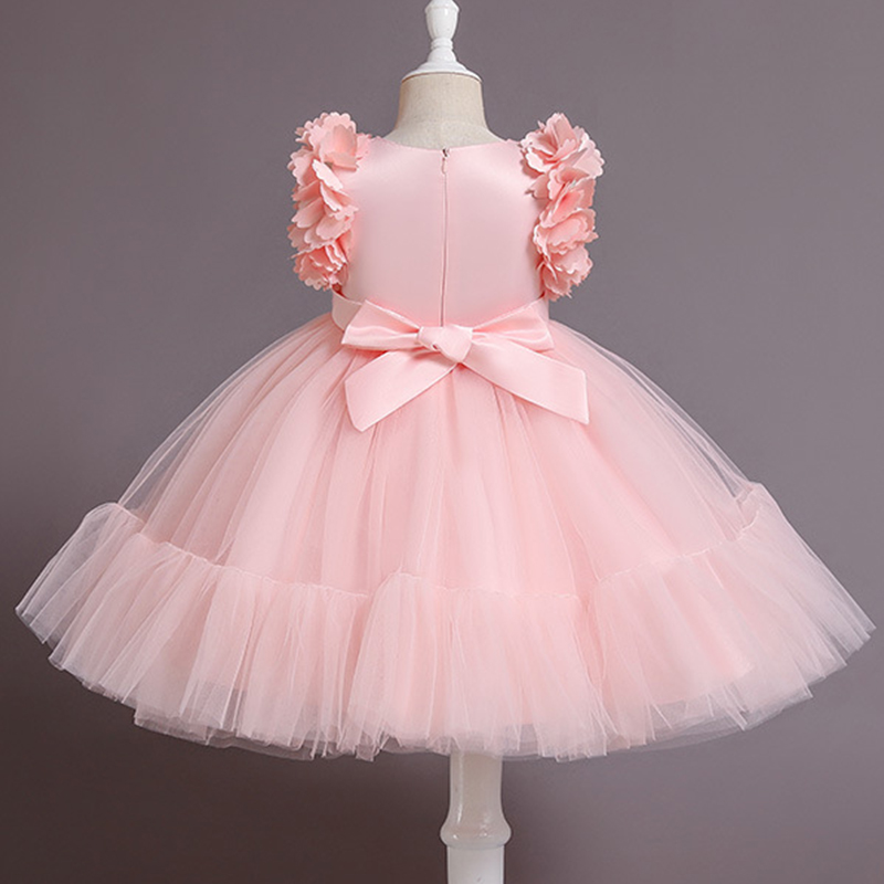 Mesh Rosette Sleeveless Midi Dresses - image 3