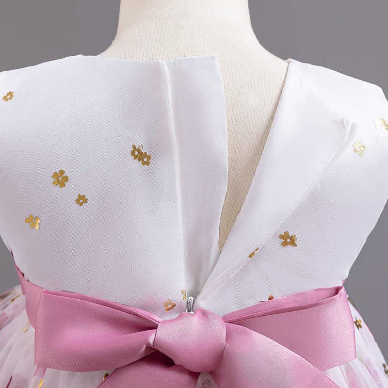 [Archive Sale] Floral Bow Sleeveless Midi Dresses - image 5