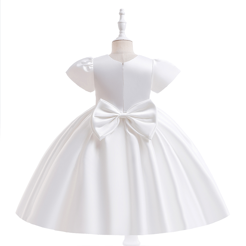 Satin Split Joint Short Sleeve Maxi Dresses - image 20