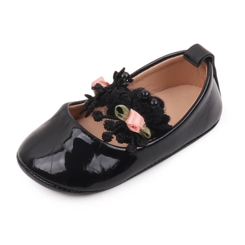 Solid Rosette Round Toe Mary Janes - image 17