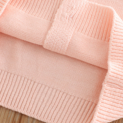 [Archive Sale] Yarn/wool Yarn Folds Long Sleeve Regular Two-piece Set - image 7