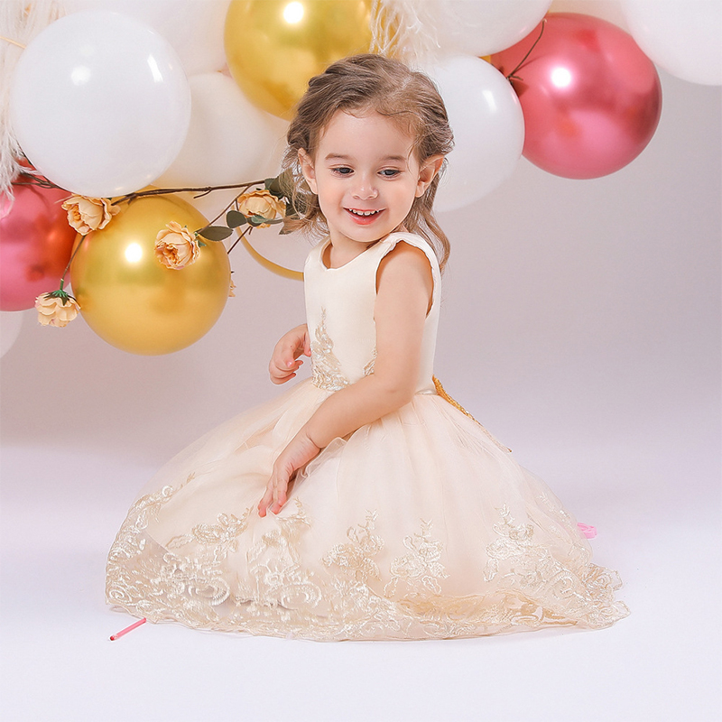 Mesh Lace Glitter Bow Lace Sequins Sleeveless Midi Dresses - image 17