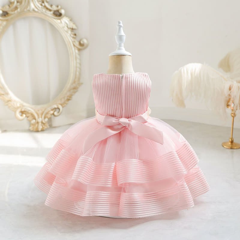 Mesh Rosette Sleeveless Midi Dresses - image 7