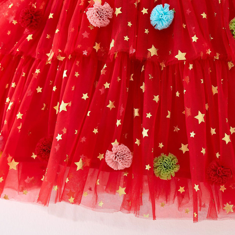 Mesh Folds Sleeveless Mid-long Dresses - image 17