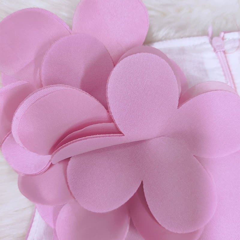 Scuba Knit Rosette Sleeveless Midi Dresses - image 11