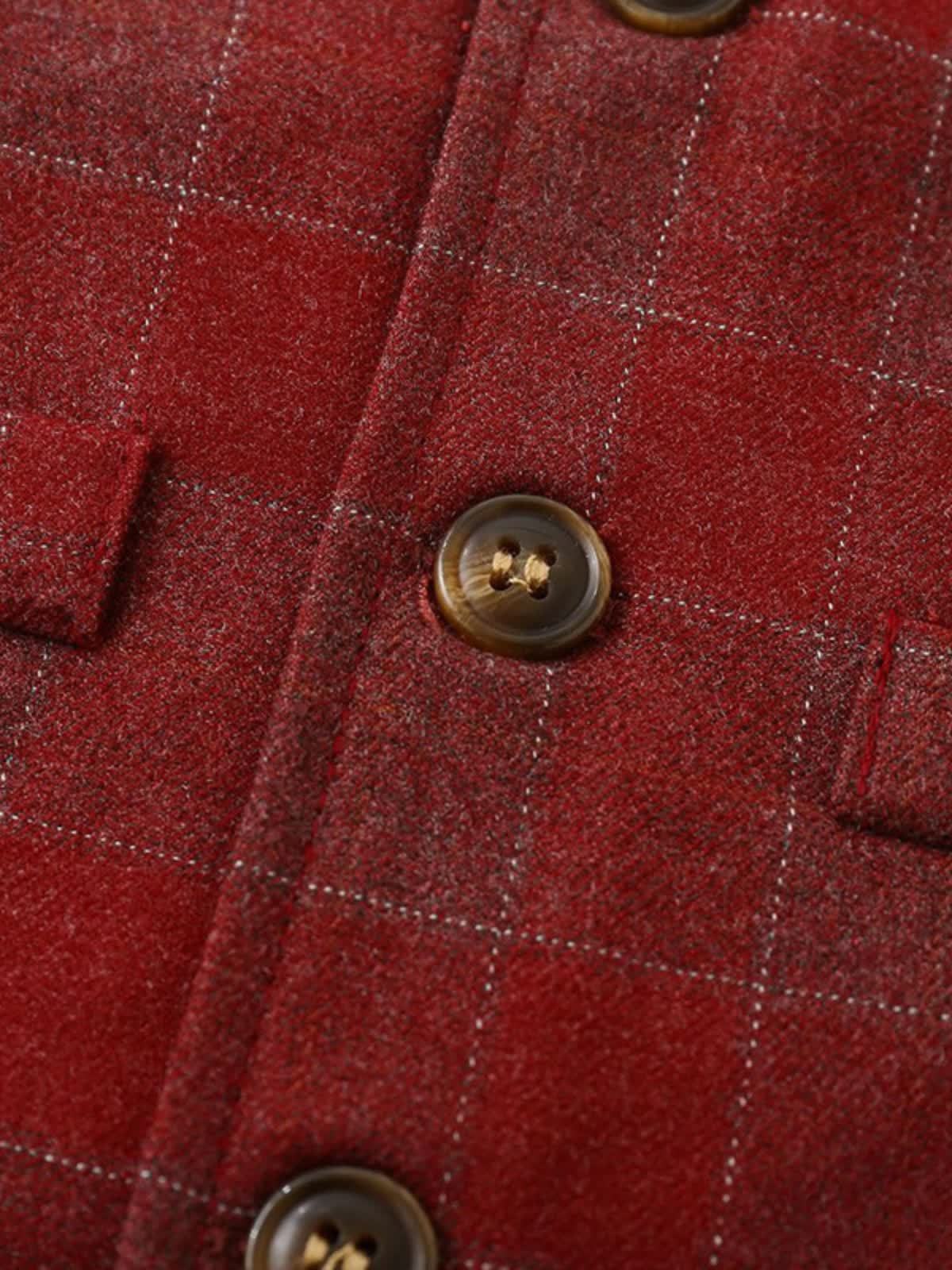 Cotton Bow Long Sleeve Regular 3-piece Formal Suit - image 40