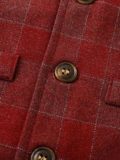 Cotton Bow Long Sleeve Regular 3-piece Formal Suit - image 40