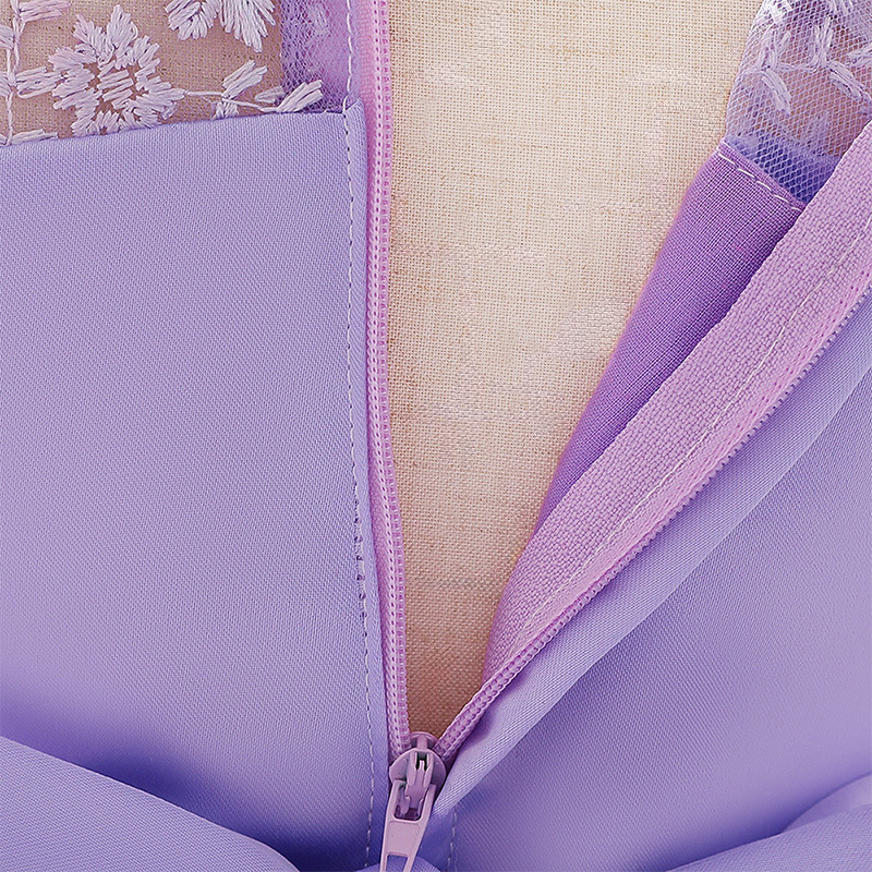 Mesh Rosette Sleeveless Midi Dresses - image 37