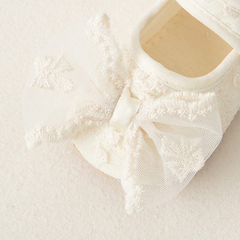 Solid Bow Ballet Round Toe Mary Janes  - image 3