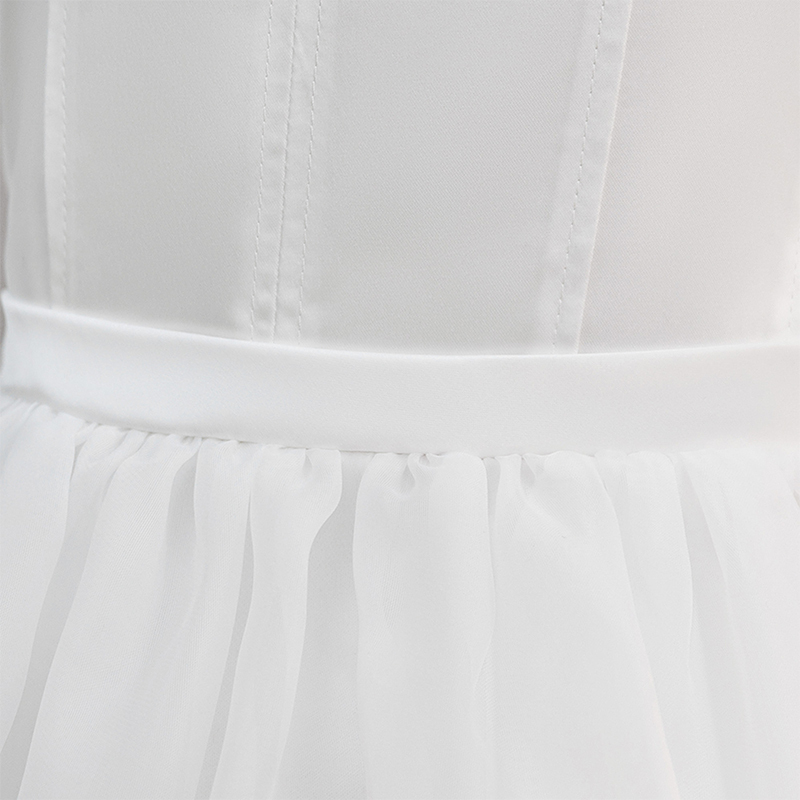 Chiffon Split Joint Long sleeve Midi Dresses - image 6