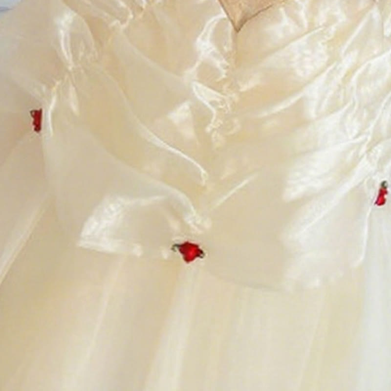 Mesh Gathered Sleeveless Maxi Dresses - image 4