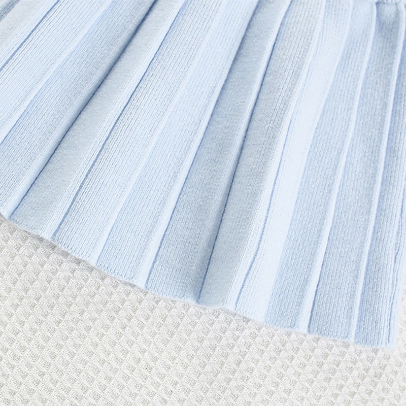 [Archive Sale] Yarn/wool Yarn Embroidery Long Sleeve Regular Two-piece Set - image 12