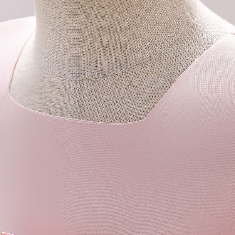 Satin Bow Sleeveless Maxi Dresses - image 27