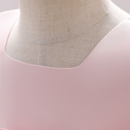 Satin Bow Sleeveless Maxi Dresses - image 27