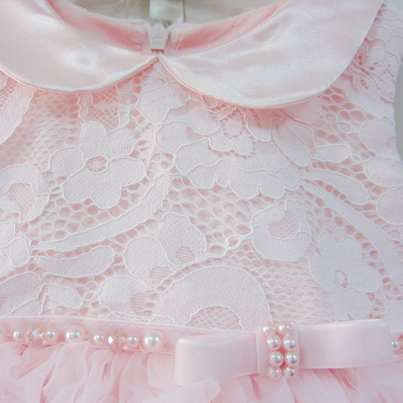 Lace Folds Sleeveless Mid-long Dresses - image 12