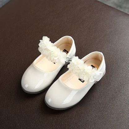 Solid Rosette Almond Toe Mary Janes - image 13