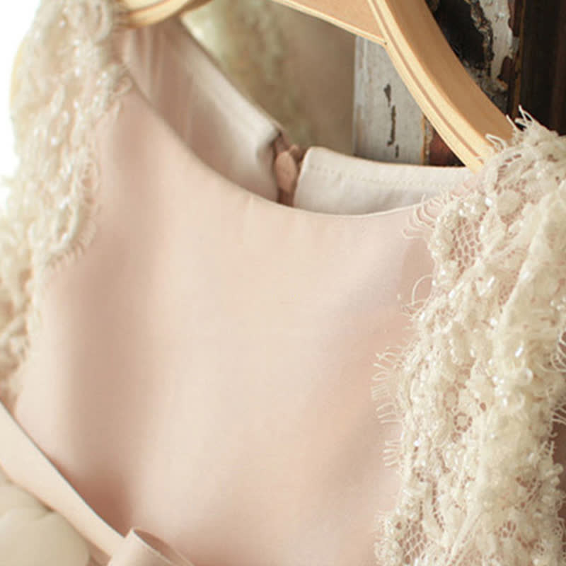 [Archive Sale] Organza Applique Sleeveless Midi Dresses - image 5