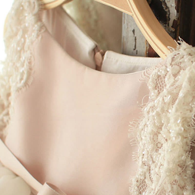 [Archive Sale] Organza Applique Sleeveless Midi Dresses - image 5