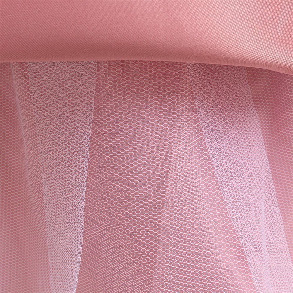 Mesh Rosette Sleeveless Midi Dresses - image 53